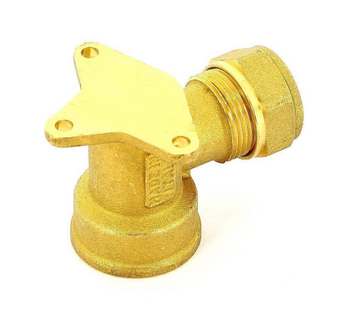 Водорозетка обжимная Tiemme 12x1/2 ВР латунь 1100043