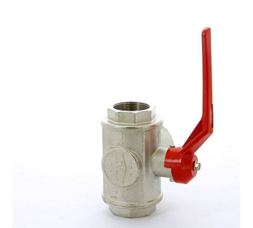 Кран шаровой трехходовой ITAP 128 T-порт рычаг 1 1/2 ВВ 1280112T