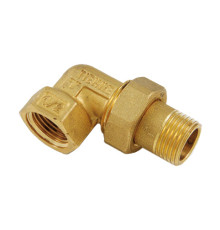 Угольник трехкомпонентный Tiemme 1565 1 НР/ВР с накидной гайкой 1500068