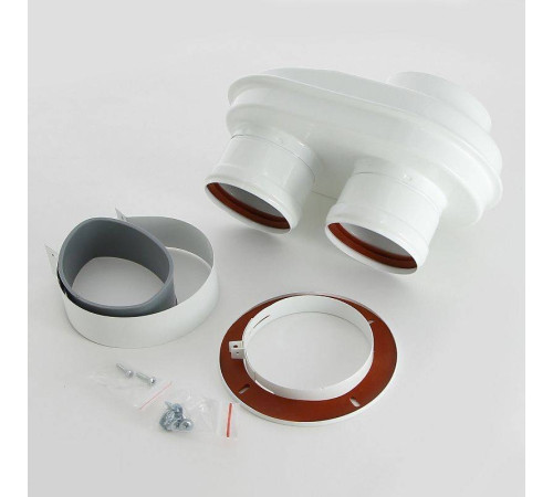 Адаптер Baxi универсальный для подключения раздельных труб 80/80 мм MT71413621