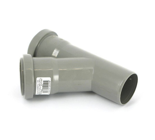 Тройник внутренней канализации Ostendorf HT HTEA 50/50 мм 45° 112200