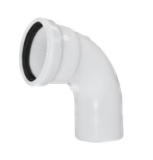 Колено дымохода конденсационное Gekon 80 мм 90° PP-R GKD 80090PAL