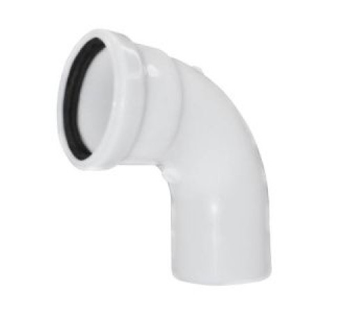 Колено дымохода конденсационное Gekon 80 мм 90° PP-R GKD 80090PAL