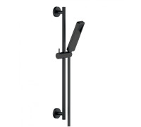 Душевой гарнитур Rossinka AD140/53BM 60 см 1 режим матовый черный AD140/53BM