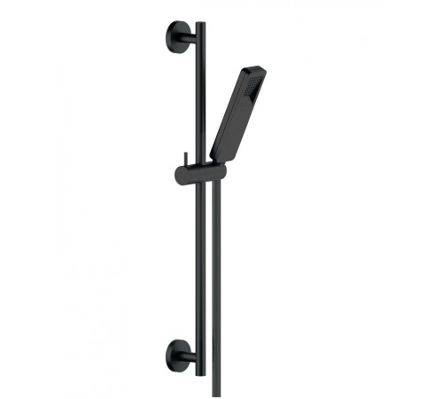 Душевой гарнитур Rossinka AD140/53BM 60 см 1 режим матовый черный AD140/53BM
