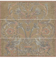 Панно Kerama Marazzi Виченца золото из 9 частей 45х45 см HGD\B99\9x\17000