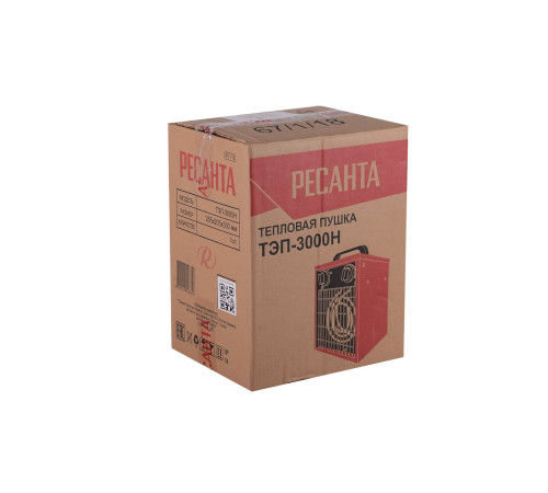 Тепловая пушка электрическая Ресанта ТЭП-3000Н 3000 Вт 67/1/19