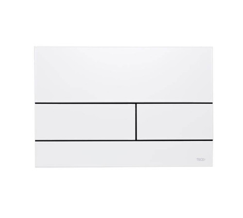 Панель смыва для унитаза TECE TECEsquare II металлическая белая матовая 9240834