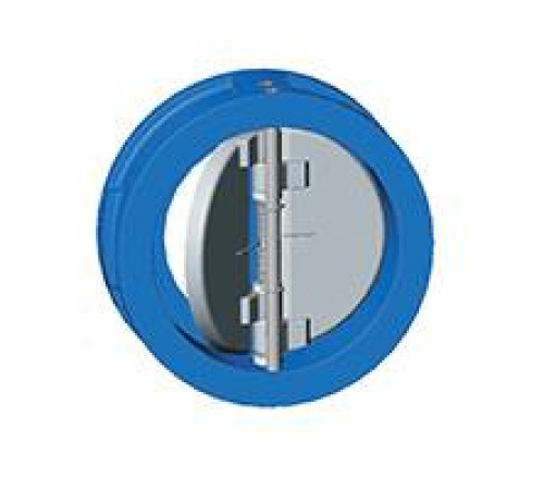 Клапан обратный двухстворчатый Tecofi DN100 PN16 межфланцевый CB3448N-EP0100