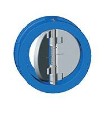 Клапан обратный двухстворчатый Tecofi DN125 PN16 межфланцевый CB3448N-EP0125