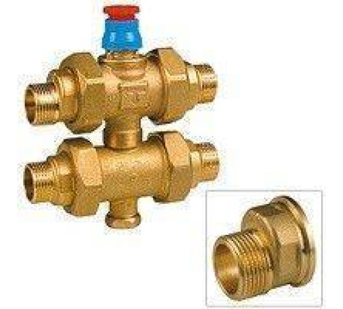 Клапан трехходовой зональный Giacomini R292 1 с эксцентриками R292EY005