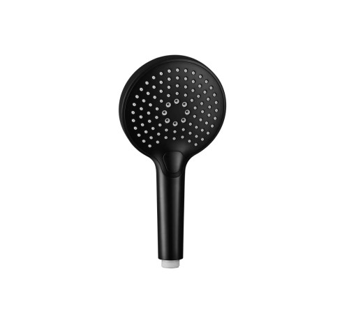 Ручной душ AQUAME 120 мм 3 режима черный матовый AQM8510MB