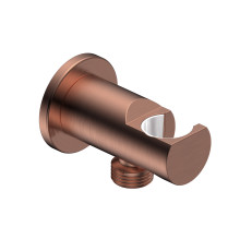 Шланговое подключение с держателем AQUAME Siena AQM8714BC медь шлифованная AQM8714BC