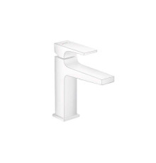Смеситель для раковины Hansgrohe Metropol 110 с донным клапаном белый матовый 32507700