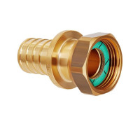Переход Hoobs с накидной гайкой на плоское уплотнение 25x3.5-G3/4 HB-PEXNG-253534