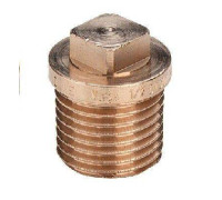 Заглушка Viega 1 НР бронза 320294