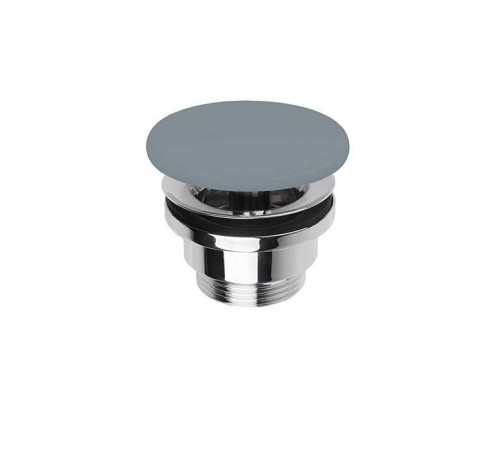 Донный клапан SIMAS клик-клак с керамической крышкой Cemento matt PLCE