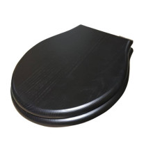 Сиденье для унитаза Globo Paestum дерево микролифт черный дуб/хром PS20RN