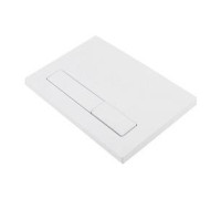 Клавиша смыва Elsen E08 белая 220x150 мм E08.white