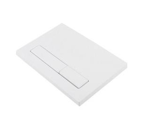 Клавиша смыва Elsen E08 белая 220x150 мм E08.white