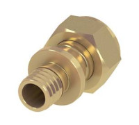 Соединение прямое с накидной гайкой TECE TECEspring AX 16х1/2 латунь 767578S