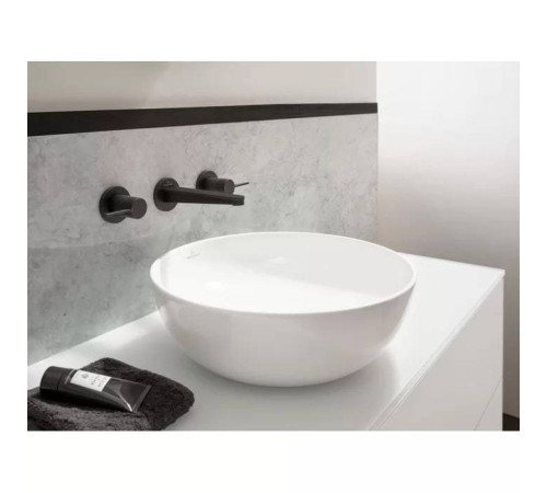 Раковина накладная Villeroy & Boch Artis 43х43 см TitanCeram альпийский белый 41794301