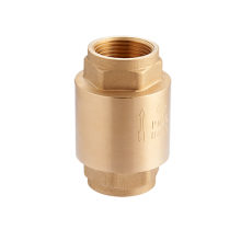 Клапан обратный Hogert Premium 1/2 ВВ PN 25 усиленный с латунным сердечником CV42504