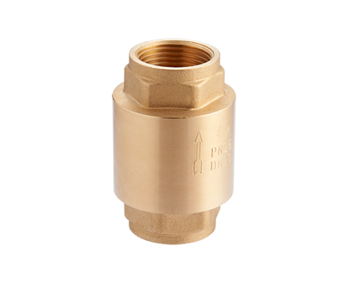 Клапан обратный Hogert Premium 1/2 ВВ PN 25 усиленный с латунным сердечником CV42504