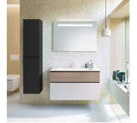 Комплект мебели Burgbad Fiumo 102х49х61 см Eiche/Белый SFXN102F3956FOT45G0200C0001
