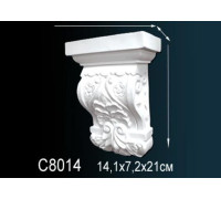 Консоль декоративная Perfect полиуретан C8014