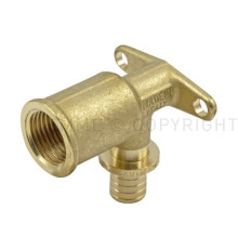 Водорозетка латунная удлиненная Tiemme 16x2.2-1/2 ВР 1710214