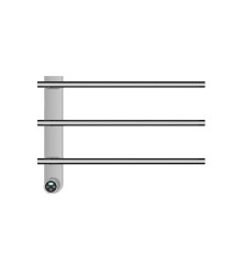 Полотенцесушитель электрический Aquame AQM3113CR с терморегулятором хром AQM3113CR