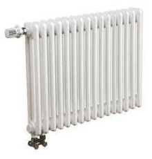 Радиатор трубчатый Zehnder Charleston Completto 3045 14 секций нижнее подключение слева C3045/14/V001/RAL9016