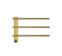 Полотенцесушитель электрический Aquame AQM3113BG с терморегулятором золото AQM3113BG