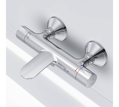 Смеситель для ванны и душа AM.PM Like с термостатом F8050000