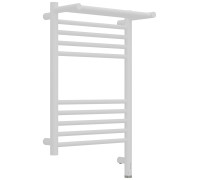 Полотенцесушитель электрический Сунержа Богема 3.1 с 1 полкой 400x600 мм правый белый матовый 30-6007-6040