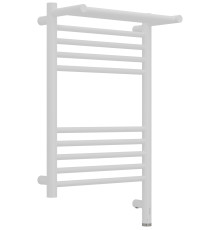 Полотенцесушитель электрический Сунержа Богема 3.1 с 1 полкой 400x600 мм правый белый матовый 30-6007-6040