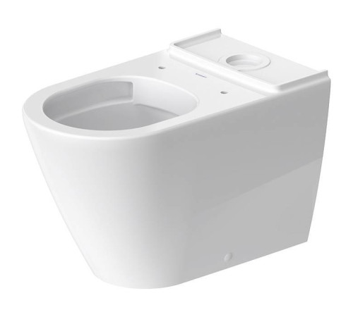 Унитаз-моноблок Duravit D-Neo 37x65 см безободковый белый 0944100005 / 2002090000