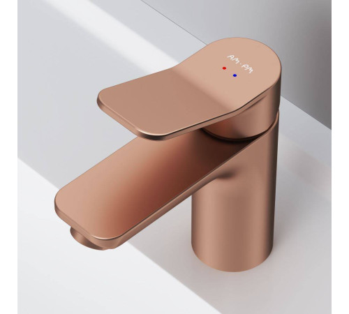 Смеситель для раковины AM.PM X-Joy розовое золото F85A02144