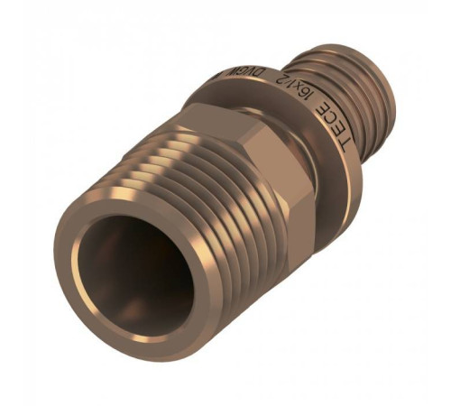 Соединение прямое TECE с ниппелем 50х1 1/2 бронза 705610