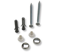 Крепление вертикальное Kerasan для напольных унитазов и биде хром 760390