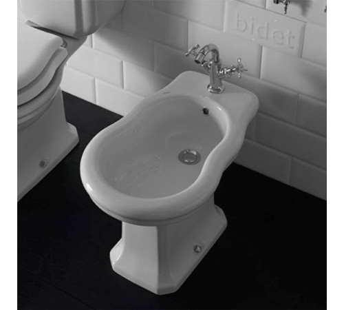 Биде напольное Globo Paestum 56х37 см 1 отверстие PA009.BI