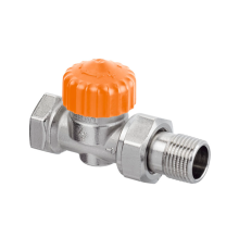 Термостатический клапан IMI Heimeier Eclipse F DN15 1/2 проходной с автоматическим ограничителем расхода 3462-02.000