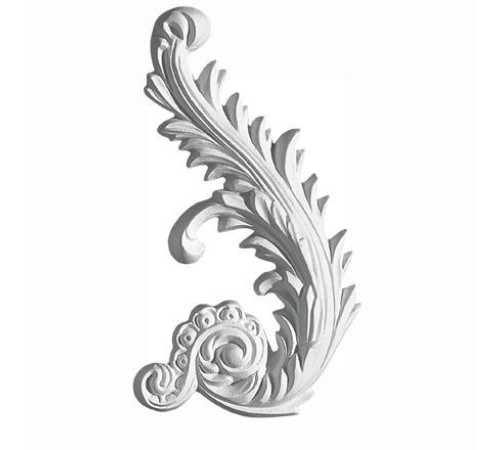 Орнамент из полиуретана DECOMASTER 66161L 115х205х18 мм 66161L