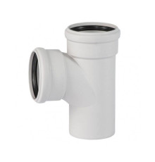 Тройник канализационный бесшумный Ostendorf Skolan Safe 110x50 мм 87° 335420