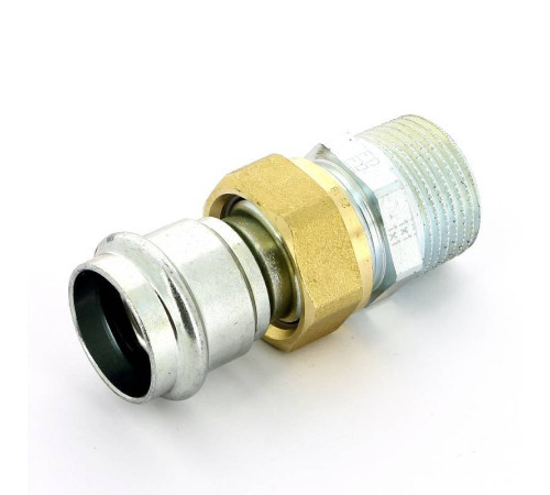 Муфта пресс-НР разъемная Viega Prestabo 28x1 оцинкованная сталь 559267