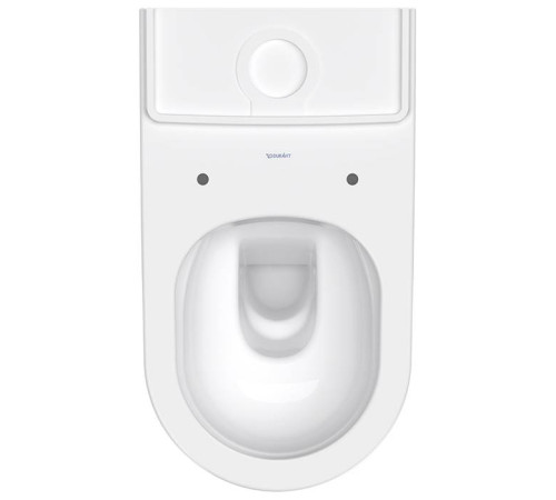 Унитаз-моноблок Duravit D-Neo 37x65 см безободковый белый 0944100005 / 2002090000