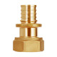 Переход Hoobs с накидной гайкой на плоское уплотнение 20x2.8-G1/2 HB-PEXNG-202812