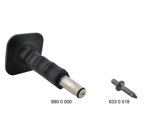 Дюбель забивной Walraven BIS 4 мм с эргономичной ручкой 6900000