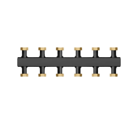 Коллектор котловой Smart Install для 3 контуров 1 1/2 накидная гайка 90 кВт SICK80125NG04